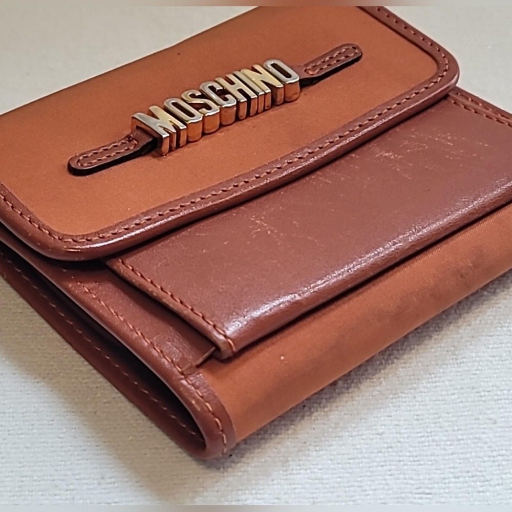 Moschino leather wallet
